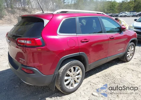 2015 Jeep Cherokee Limited z USA, uszkodzony, nr VIN 1C4PJMDB8FW600009